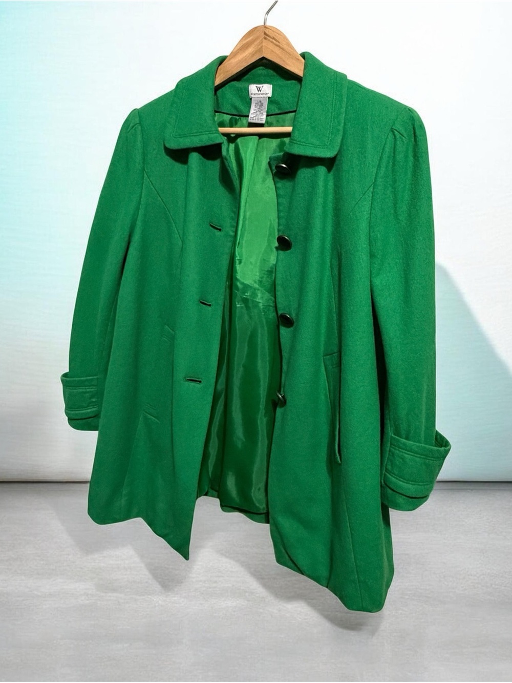 Worthington Emerald Green Pea Coat